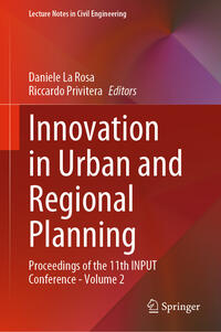 Vorderes Coverbild (hohe Qualität) Innovation in Urban and Regional Planning
