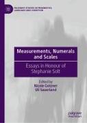 Measurements, Numerals and Scales