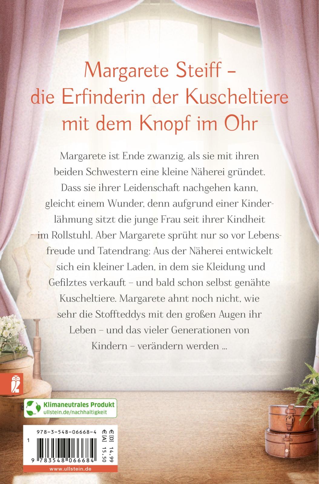 Rückseitencover Margarete Steiff - Teddybären und Kinderträume (Ikonen ihrer Zeit 7)