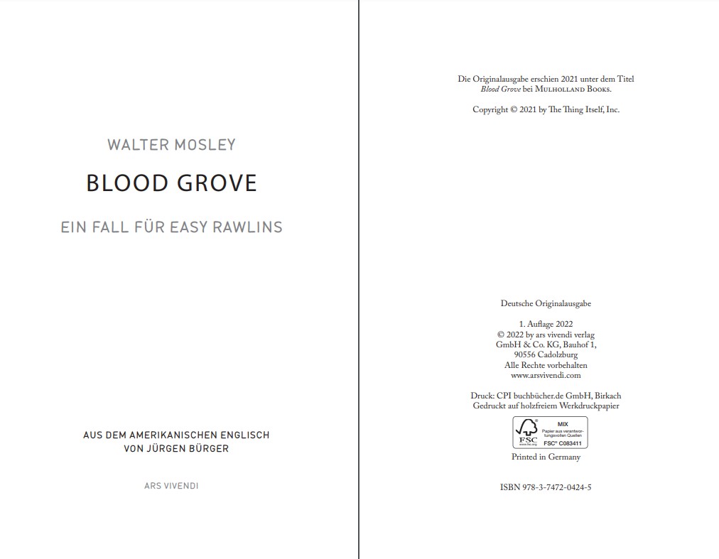 Beispielinhalt (Bild) Blood Grove