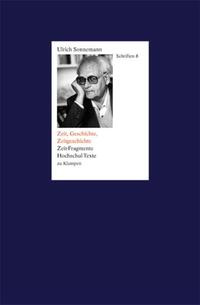 Vorderes Coverbild Schriften / Zeit, Geschichte, Zeitgeschichte. Schriften 8