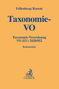Vorderes Coverbild Taxonomie-Verordnung