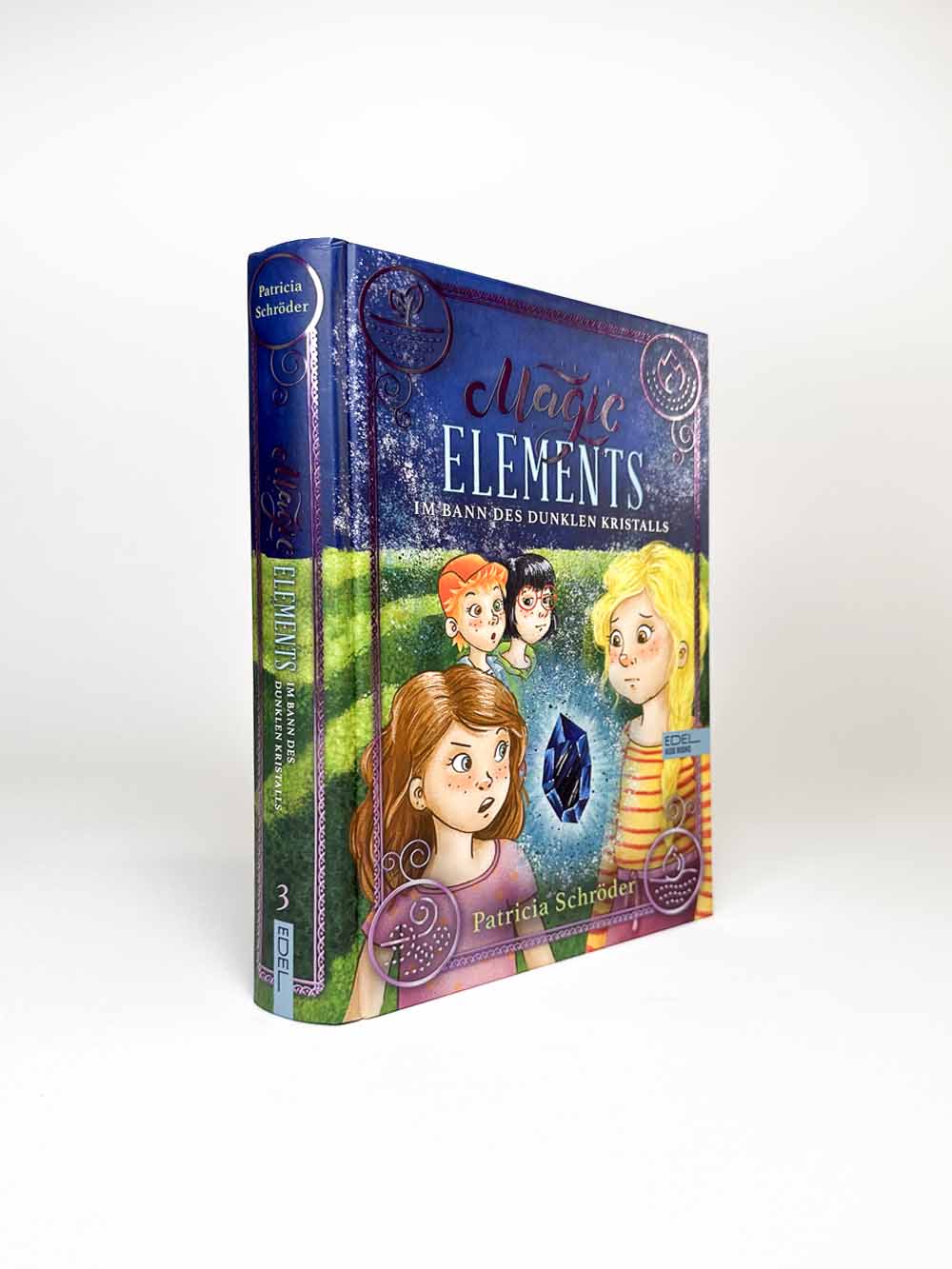 Beispielinhalt (Bild) Magic Elements (Band 3) – Im Bann des dunklen Kristalls