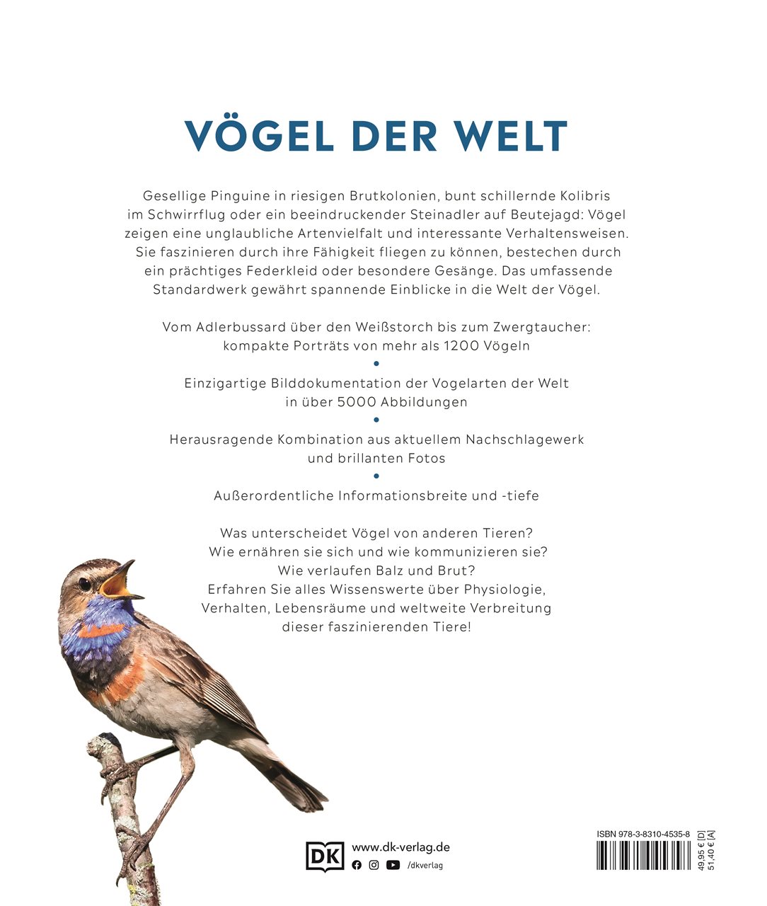 Rückseitencover Vögel
