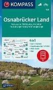 KOMPASS Wanderkarte 750 Osnabrücker Land, NP TERRA.vita, Bielefeld, Teutoburger Wald, Wiehengeb. 1:50.000