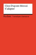 S’adapter. Französischer Text mit deutschen Worterklärungen. Niveau B2–C1 (GER)