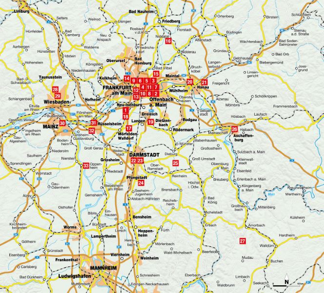 Beispielinhalt (Bild) Lost & Dark Places Rhein-Main und Frankfurt
