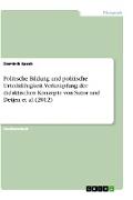 Politische Bildung und politische Urteilsfähigkeit. Verknüpfung der didaktischen Konzepte von Sutor und Detjen et al. (2012)