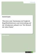 Theorien zum Narzissmus im Vergleich. Begriffsdefinitionen und Anwendung auf die Schulpraxis anhand von "Der Besuch der alten Dame"