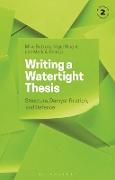 Vorderes Coverbild Writing a Watertight Thesis