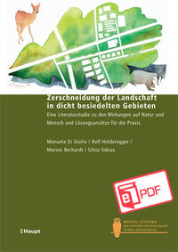 Vorderes Coverbild Zerschneidung der Landschaft in dicht besiedelten Gebieten