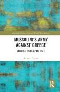 Mussolini’s Army against Greece