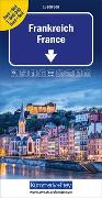 Kümmerly+Frey Strassenkarte Frankreich Nord+Süd 1:600.000