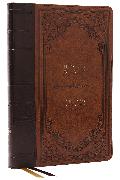 KJV Holy Bible: Giant Print Thinline Bible, Brown Leathersoft, Red Letter, Comfort Print: King James Version (Vintage Series)