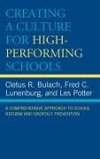 Creating a Culture for High-Performing Schools