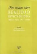 Diez ensayos sobre realidad : revista de ideas (Buenos Aires, 1947-1949)