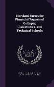 Standard Forms for Financial Reports of Colleges, Universities, and Technical Schools