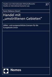 Vorderes Coverbild Handel mit "umstrittenen Gebieten"