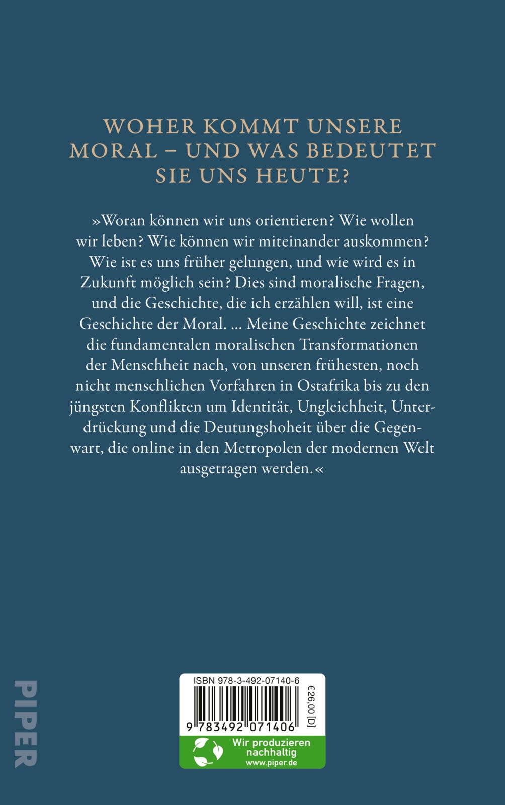 Rückseitencover Moral