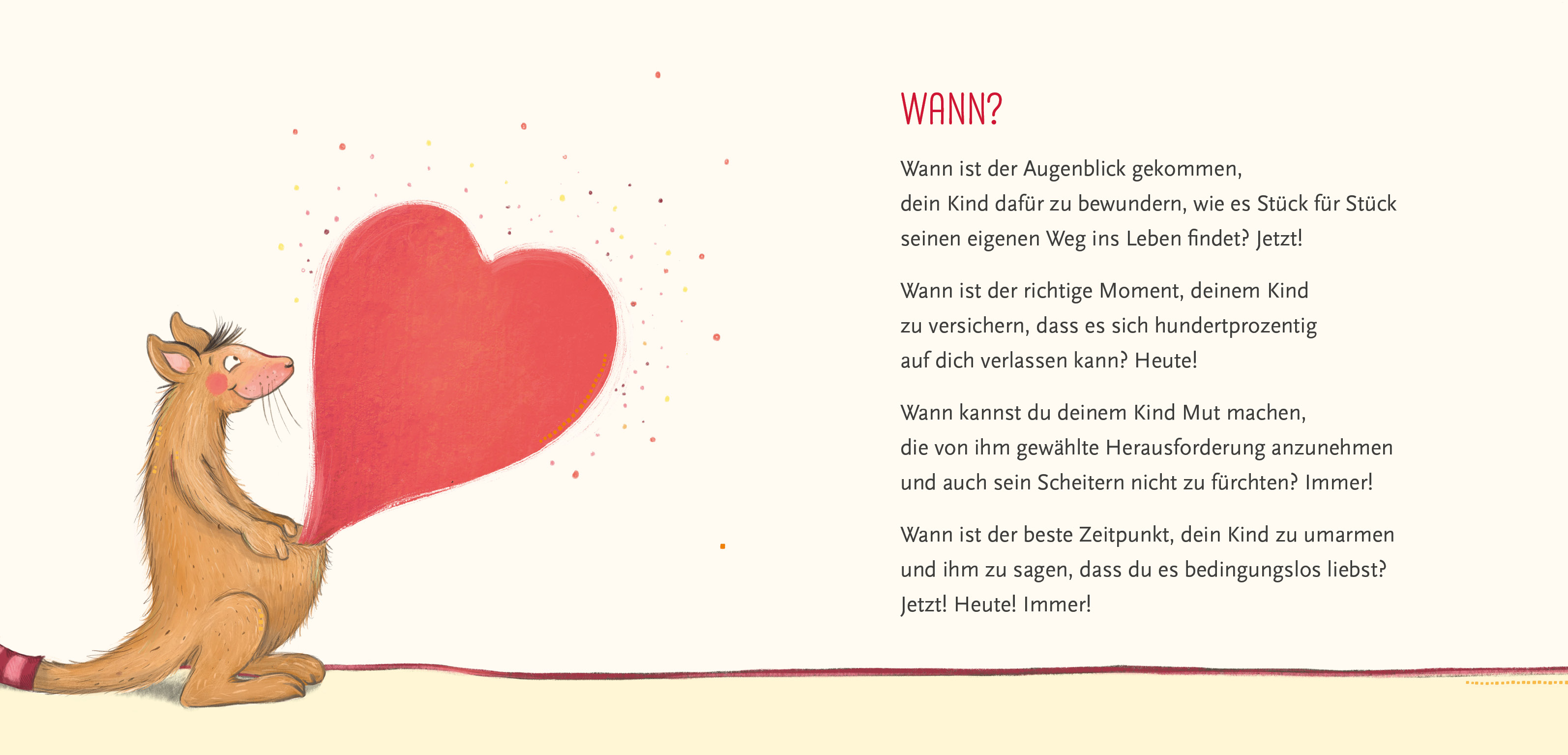 Beispielinhalt (Bild) Alles Liebe zum Baby