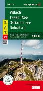 Villach - Faaker See, Wander-, Rad- und Freizeitkarte 1:50.000, freytag & berndt, WK 224