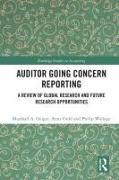 Auditor Going Concern Reporting