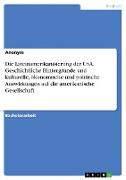 Vorderes Coverbild Die Lateinamerikanisierung der USA. Geschichtliche Hintergründe und kulturelle, ökonomische und politische Auswirkungen auf die amerikanische Gesellschaft
