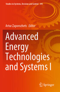 Vorderes Coverbild Advanced Energy Technologies and Systems I