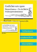 Lehrerpaket zum länderübergreifenden Abiturthema 2024–2026 »Gedichte um 1900« (Textausgabe + Lehrerband)
