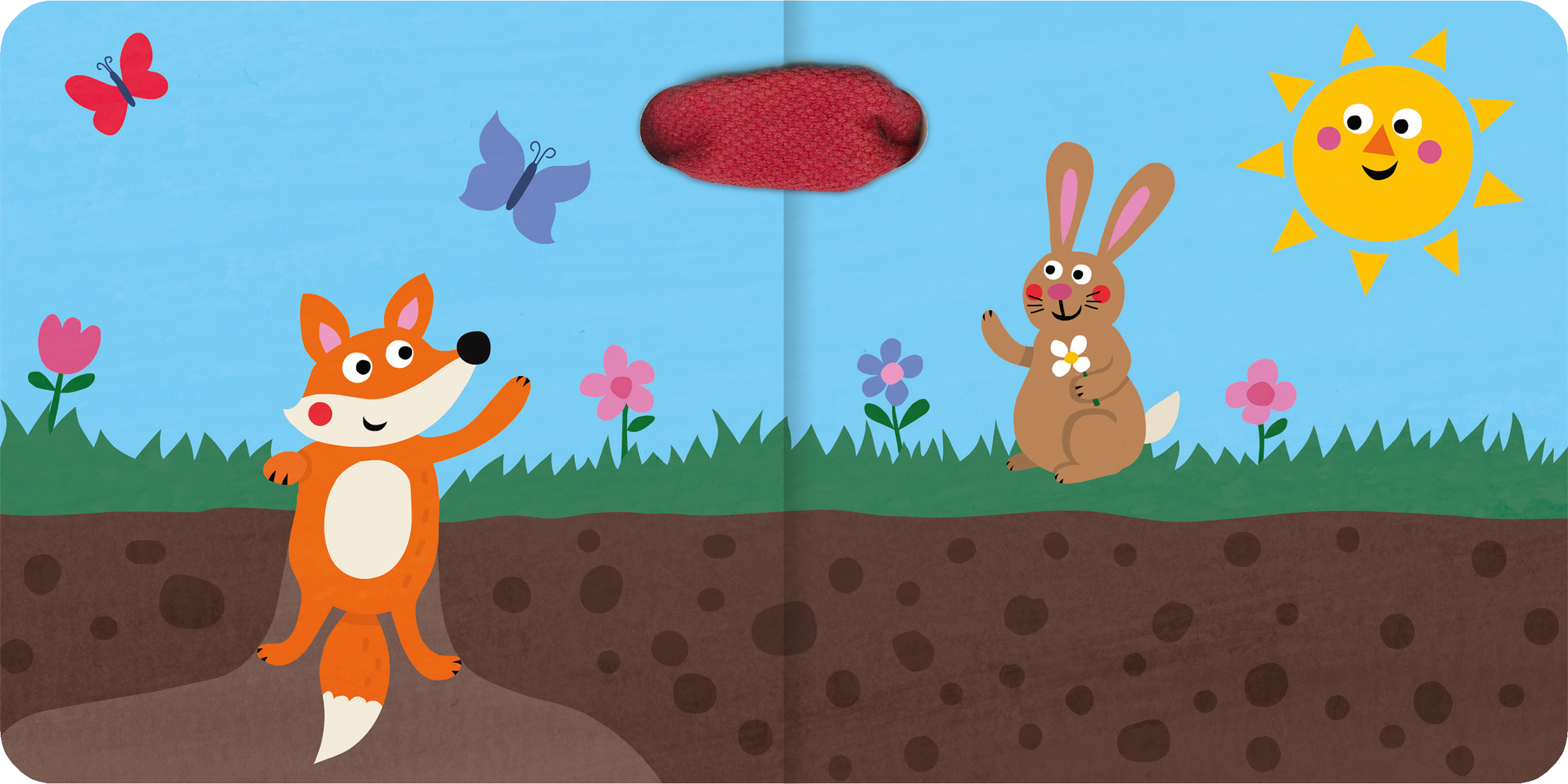 Beispielinhalt (Bild) Kleine bunte Buggy-Welt - Unter Wasser & Im Garten