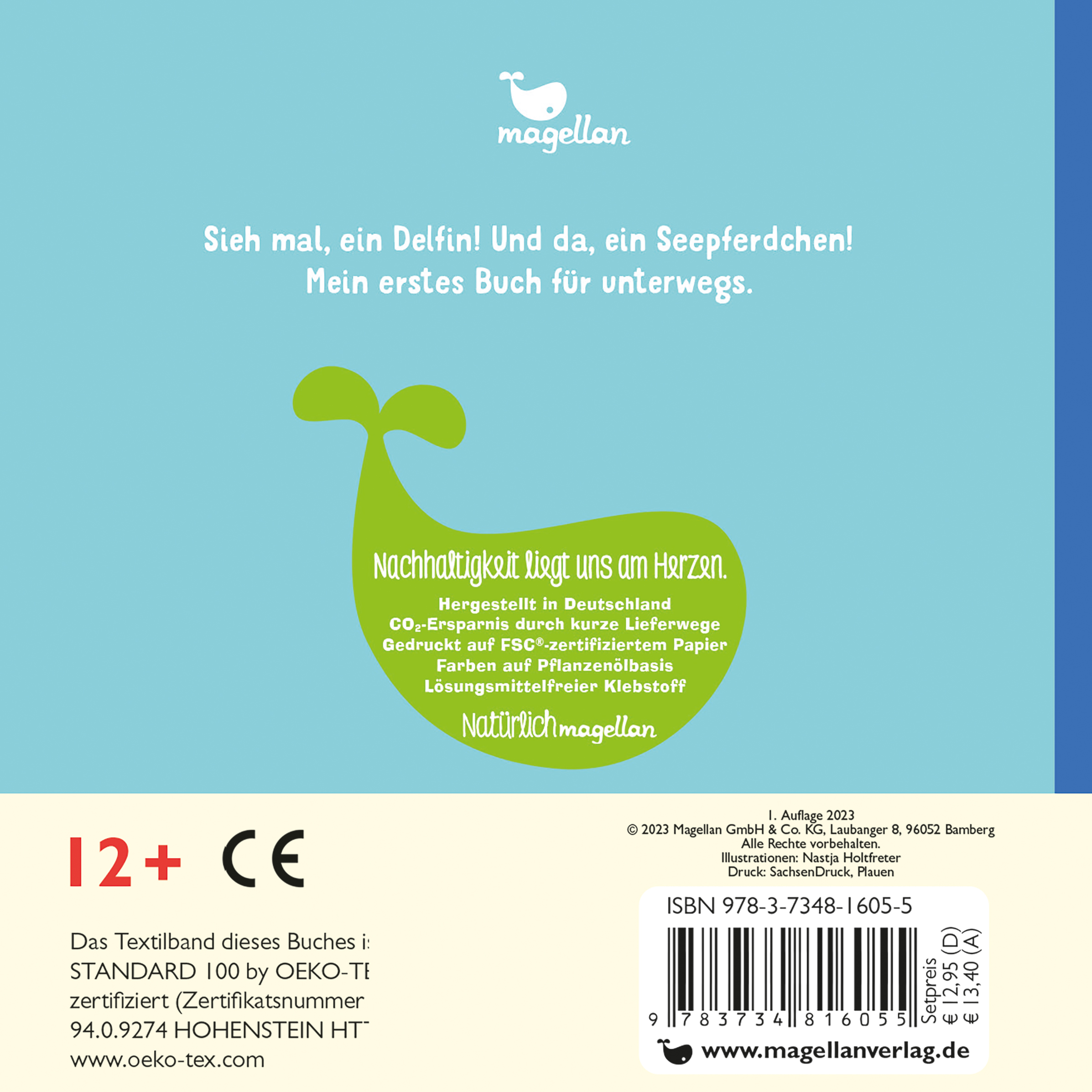 Rückseitencover Kleine bunte Buggy-Welt - Unter Wasser & Im Garten