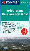 KOMPASS Wanderkarte 61 Wörthersee, Karawanken West 1:50.000