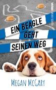 Ein Beagle geht seinen Weg