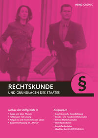 Vorderes Coverbild Rechtskunde und Grundlagen des Staates