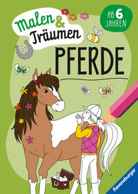 Vorderes Coverbild Pferde - malen & träumen