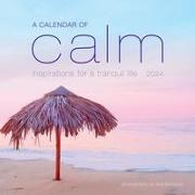 Calendar of Calm Wall Calendar 2024