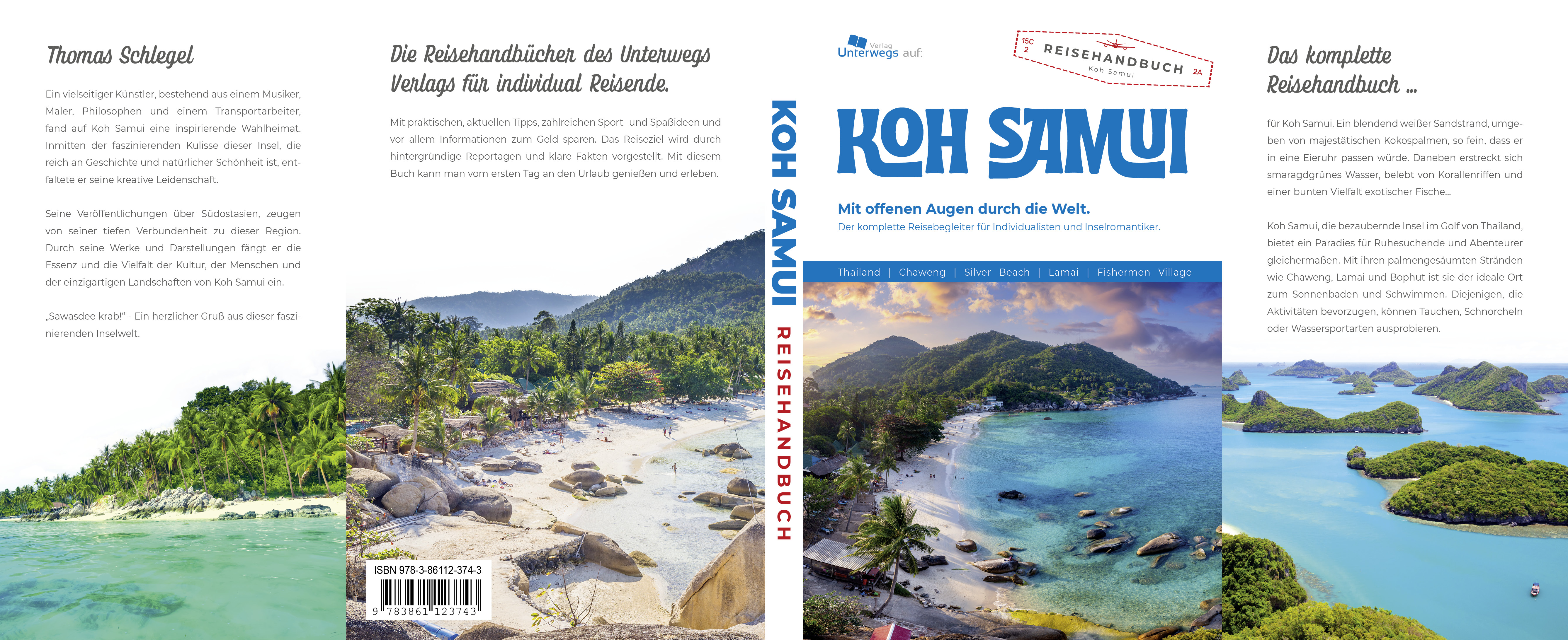 Gesamtes Coverbild Unterwegs Verlag Reiseführer Koh Samui