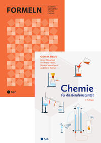 Vorderes Coverbild Spezialangebot «Formeln» und «Chemie für die Berufsmaturität»