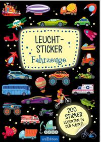 Vorderes Coverbild Leucht-Sticker – Fahrzeuge