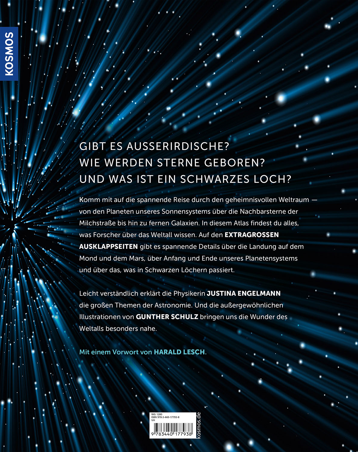 Rückseitencover Mein großer Kosmos Weltraumatlas