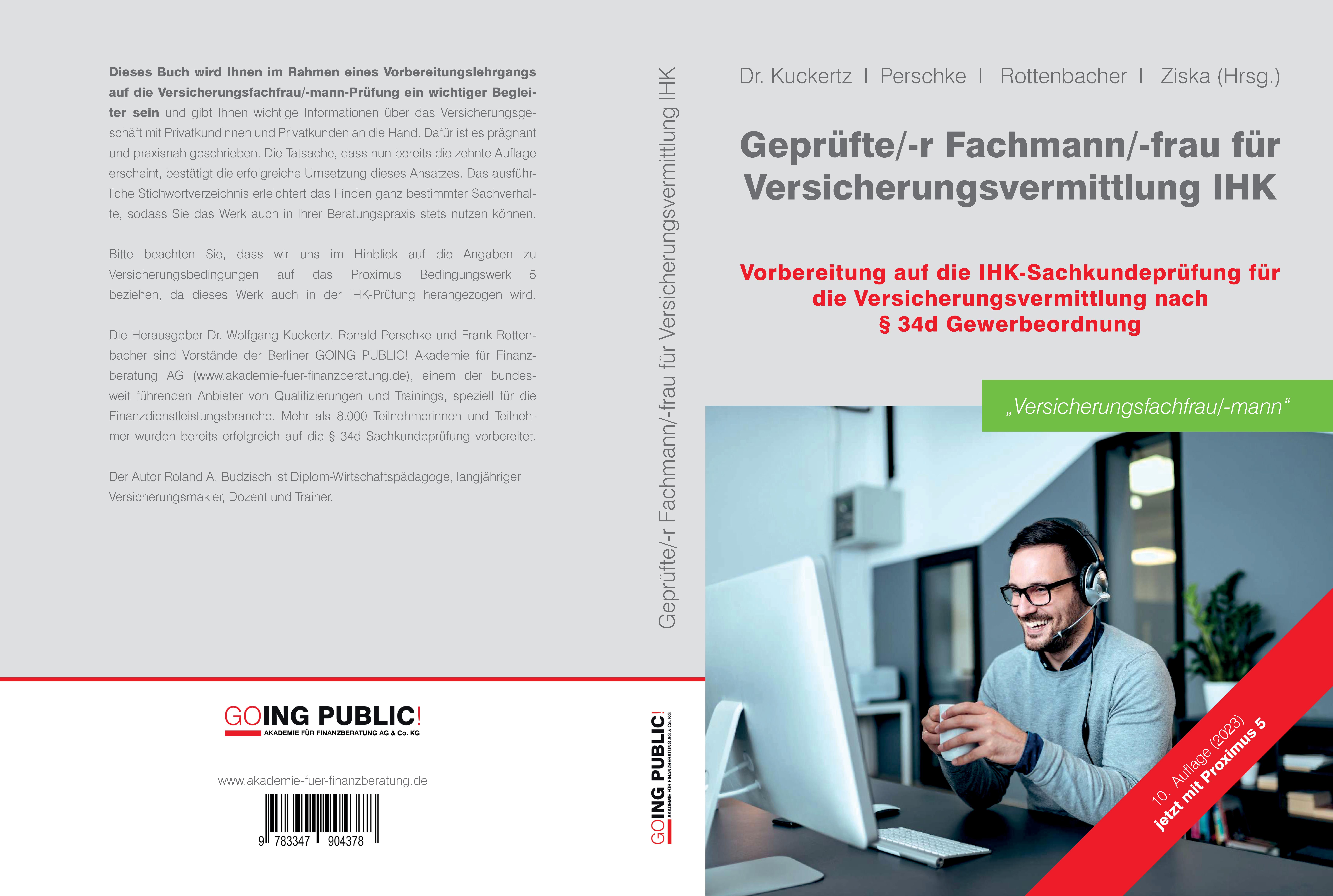 Gesamtes Coverbild Geprüfte/-r Fachmann/-frau für Versicherungsvermittlung IHK