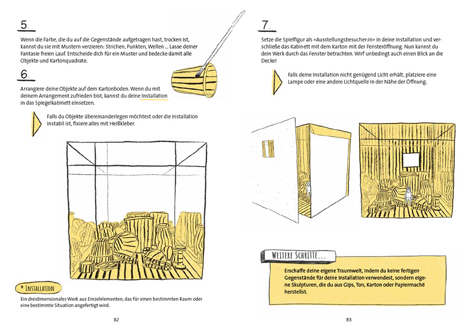 Beispielinhalt (Bild) Art Assignments