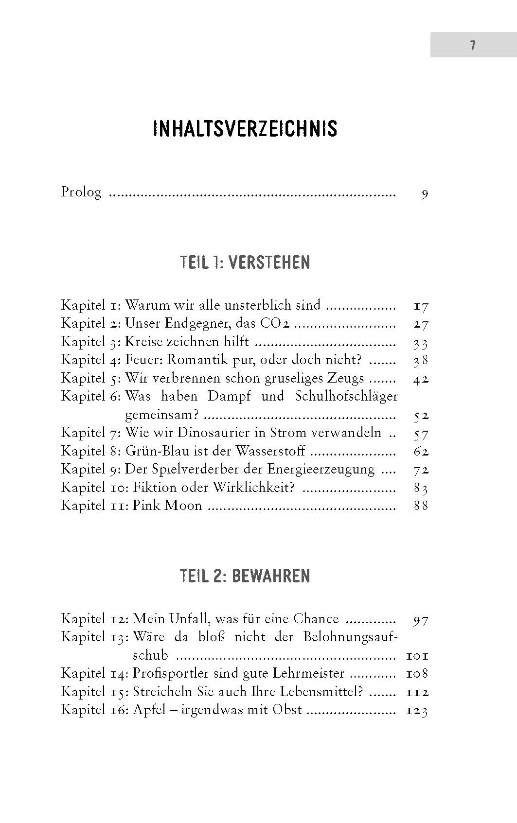Beispielinhalt (Bild) Grün-Blau ist der Wasserstoff
