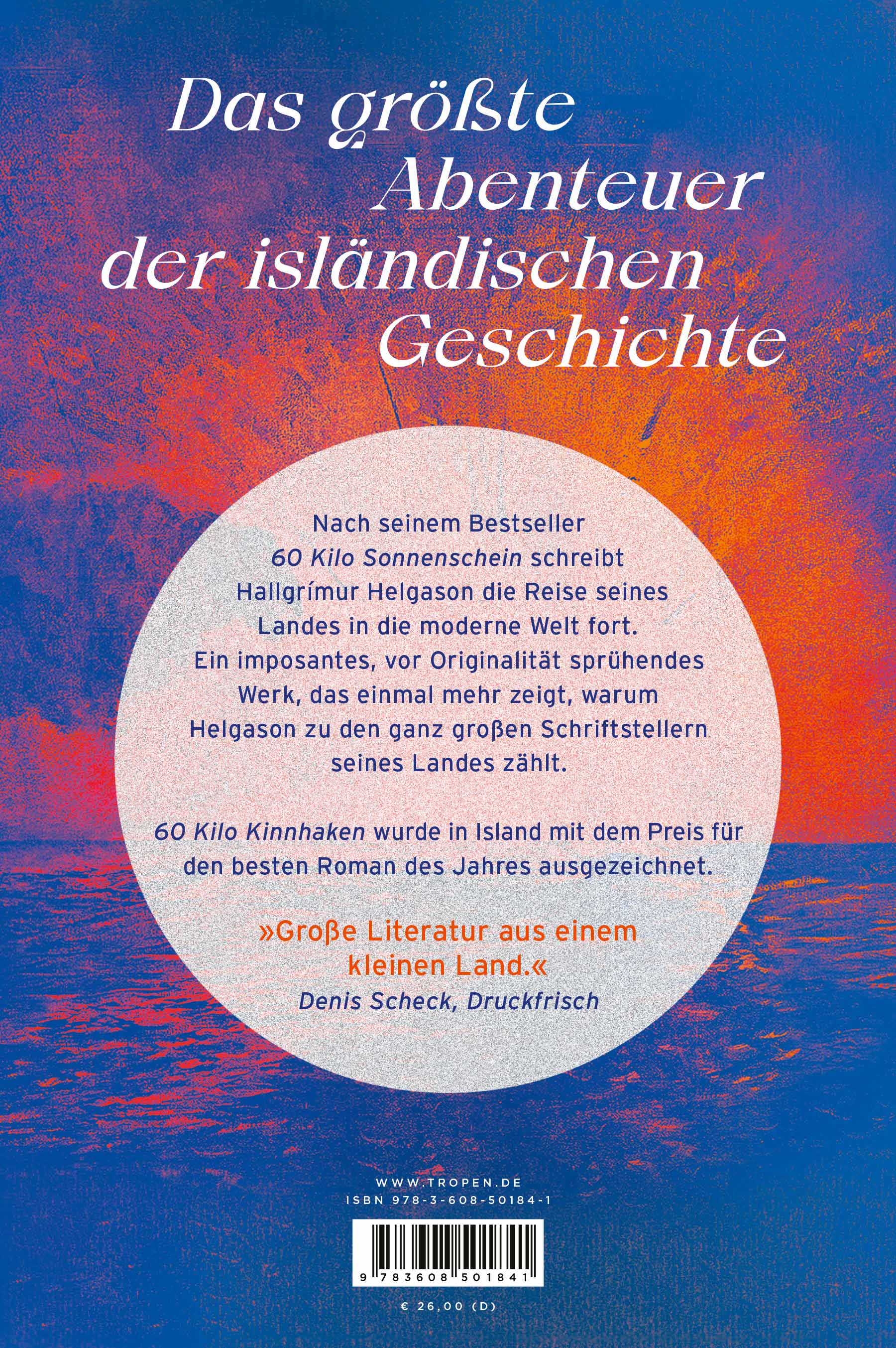 Rückseitencover 60 Kilo Kinnhaken