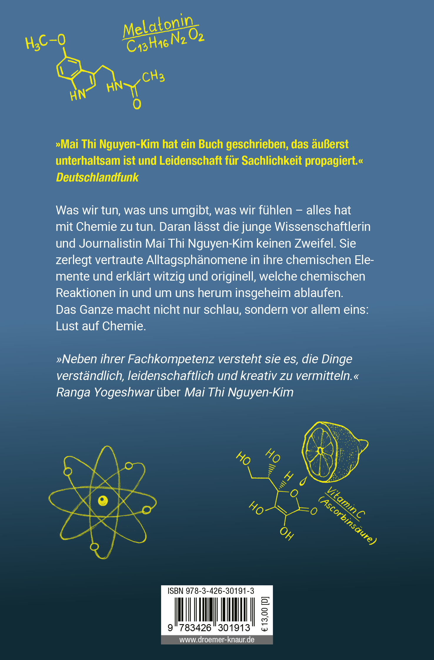 Rückseitencover Komisch, alles chemisch!