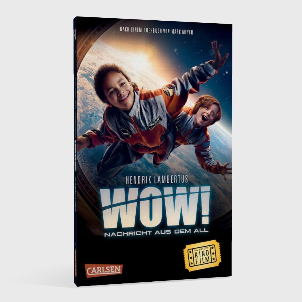 Beispielinhalt (Bild) WOW! Nachricht aus dem All (Das Buch zum Film)