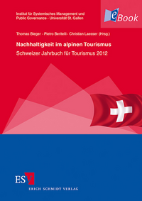 Vorderes Coverbild Nachhaltigkeit im alpinen Tourismus