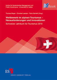 Vorderes Coverbild Wettbewerb im alpinen Tourismus - Herausforderungen und Innovationen