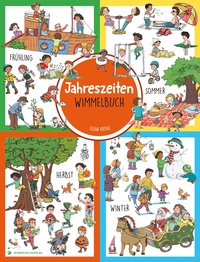 Vorderes Coverbild Jahreszeiten Wimmelbuch