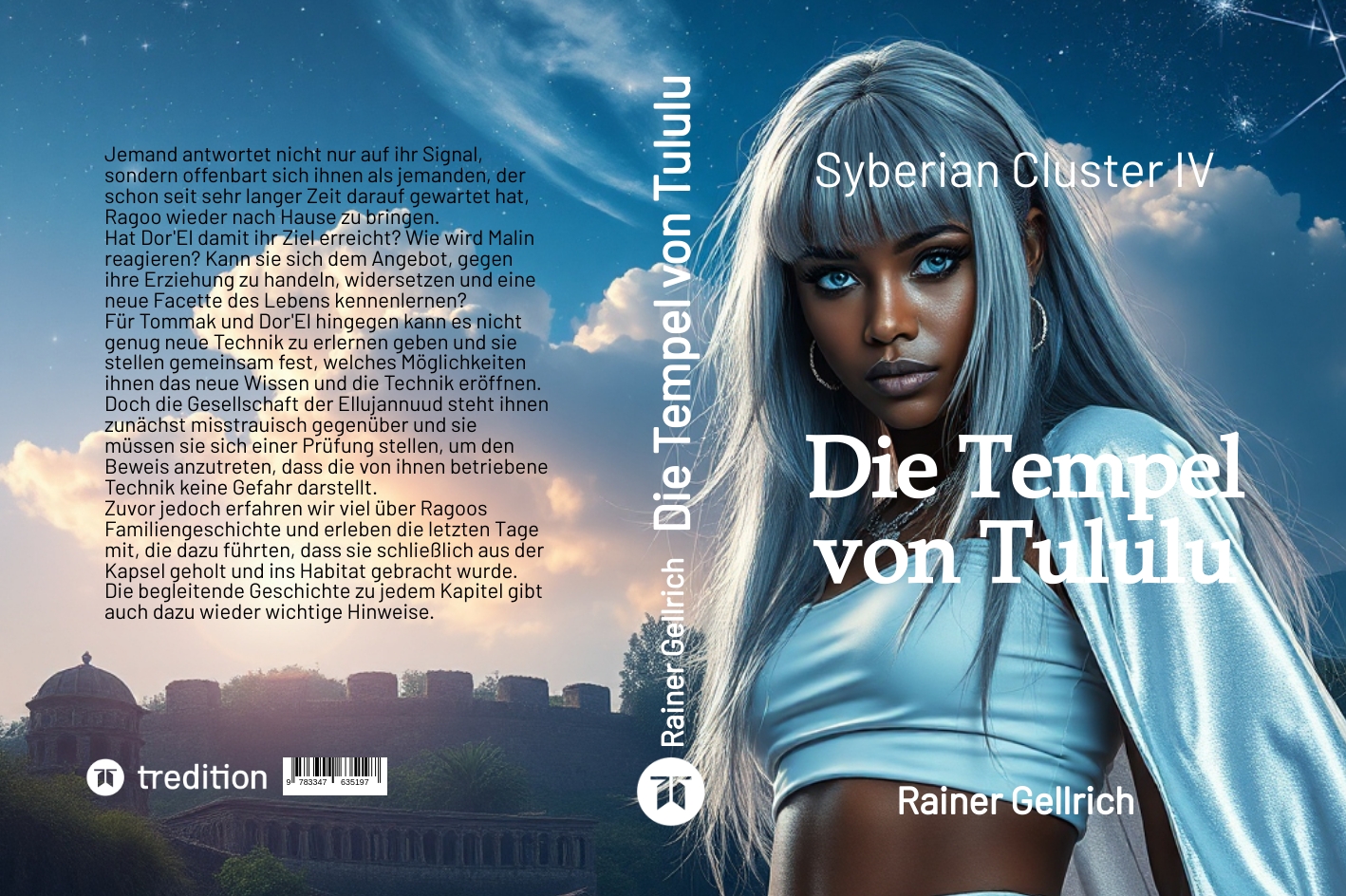 Gesamtes Coverbild Die Tempel von Tululu